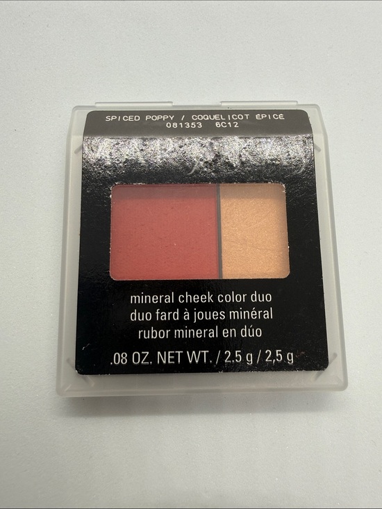 Mary Kay Other - Mary Kay Mineral Cheek Color Duo - Spiced Poppy (Red & Gold)